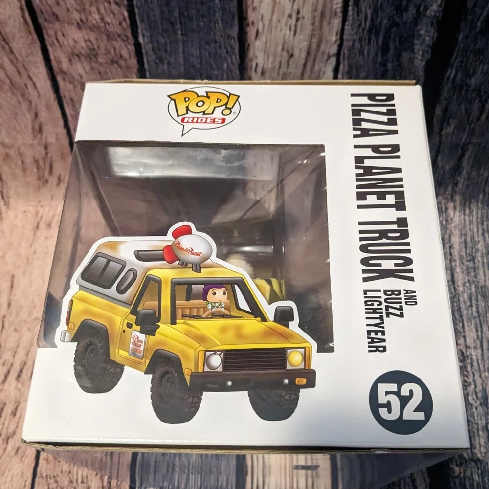 Funko Pop Rides Disney Pixar Toy Story Pizza Planet Truck and Buzz Lightyear #52 - Picture 8 of 8